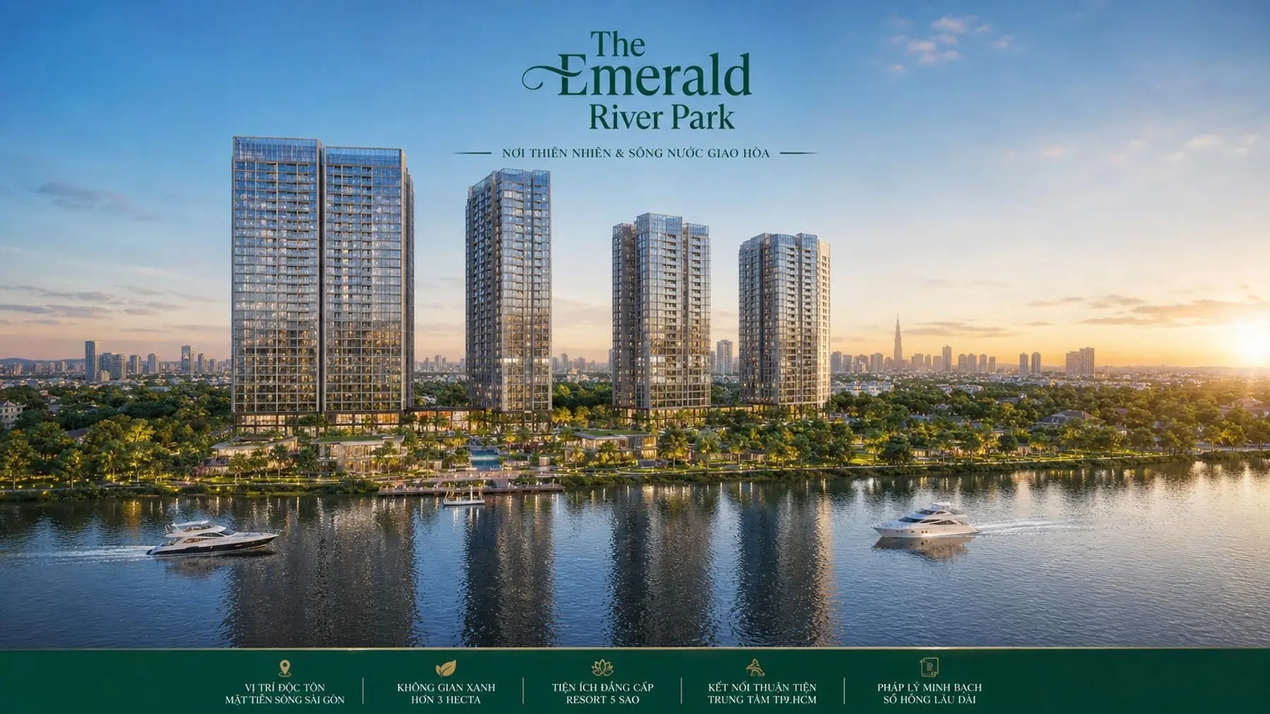 Căn hộ The Emerald River Park