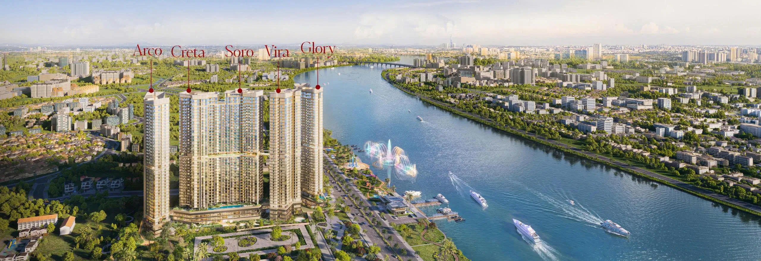 Banner phối cảnh The Emerald River Park